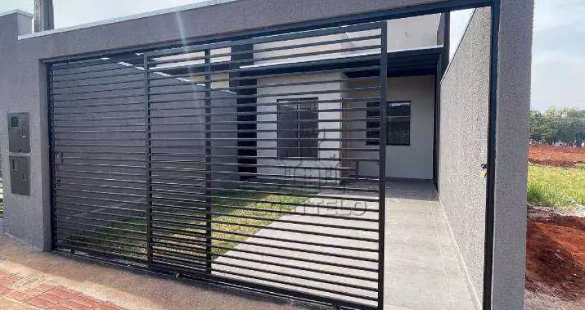 Casa com 2 dormitórios à venda, 55 m² por r$ 255.000,00 - jardim padovani - londrina/pr