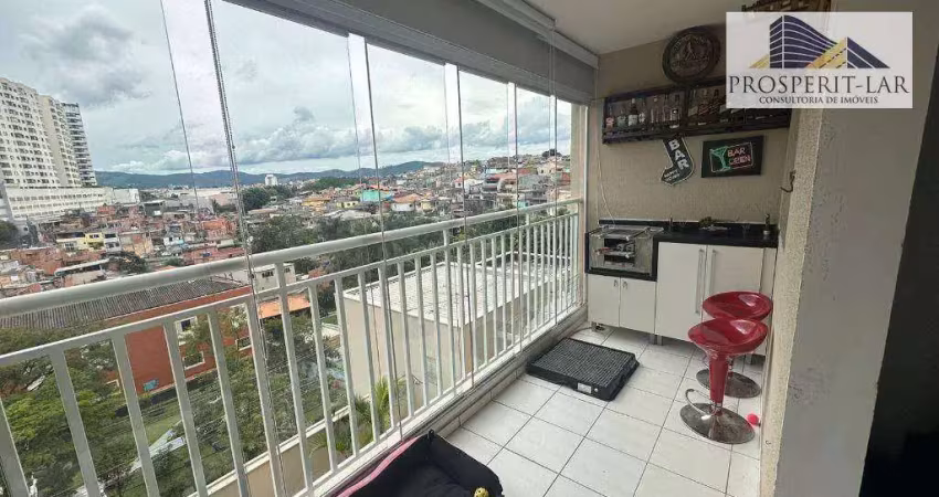 Apartamento com 3 dormitórios à venda, 77 m² por R$ 630.000,00 - Vila Rosália - Guarulhos/SP