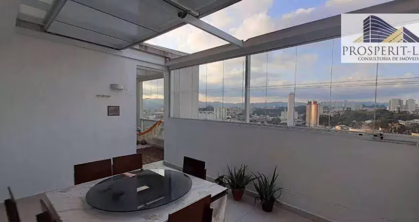 Cobertura com 3 dormitórios à venda, 110 m² por R$ 850.000,00 - Vila Endres - Guarulhos/SP