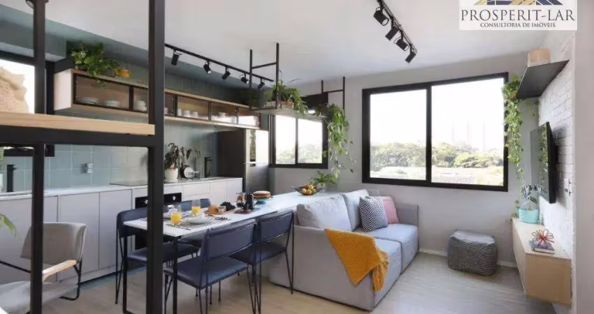 Studio com 1 dormitório à venda, 34 m² por r$ 420.000 - jurubatuba