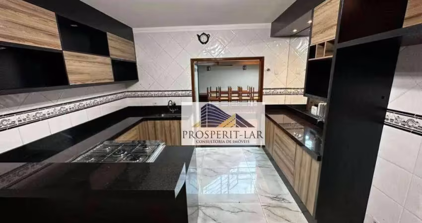 Lindo sobrado com 3 dormitórios à venda, 250 m² por r$ 890.000 - parque flamengo