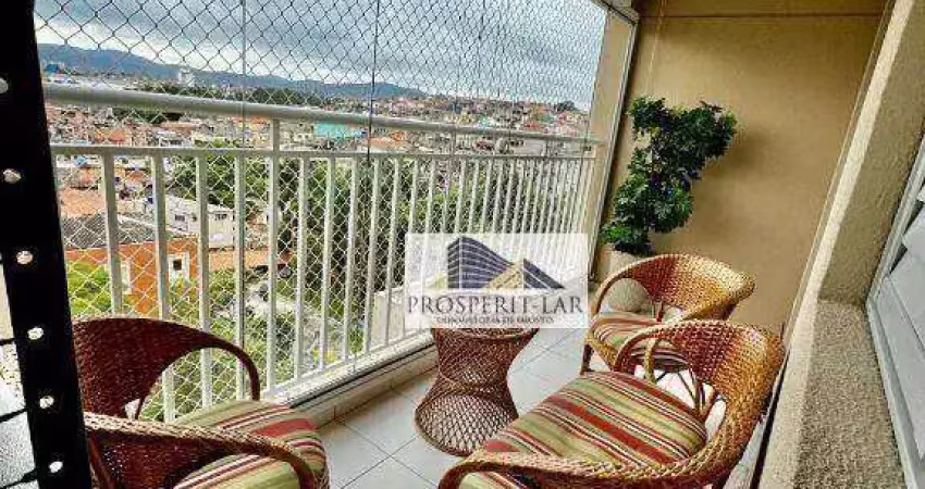 Apartamento com 3 dormitórios à venda, 77 m² por r$ 579.000,00 - vila rosália - guarulhos/sp