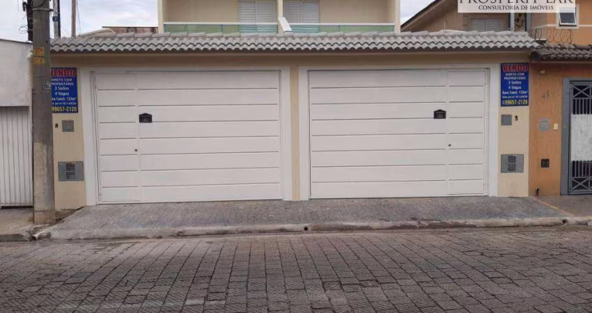 Sobrado com 3 dormitórios à venda, 133 m² por R$ 900.000,00 - Macedo - Guarulhos/SP