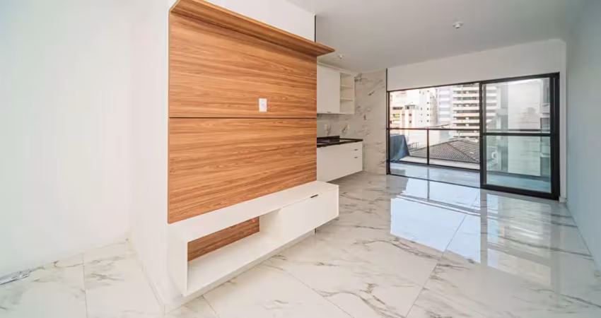 2 quartos com varanda gourmet e 2 vagas, novinho para locação