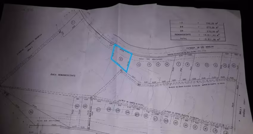 Terreno à venda na Rua Dr. Feliciano Benedito da Costa, 356, São Geraldo, Nova Friburgo