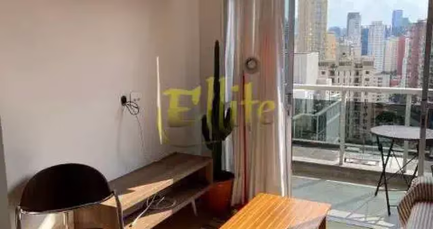 Flat para locação na vila nova conceição, totalmente mobiliado com serviços. excelente localização, próximo da faculdade anhembi morumbi!