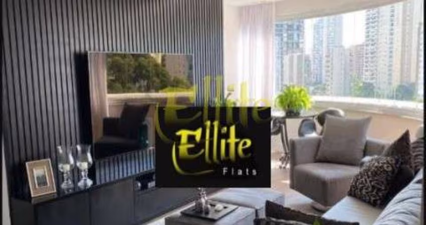 Apartamento mobiliado de 02 dormitórios para locação e venda no bairro Brooklin Paulista, São Paulo!