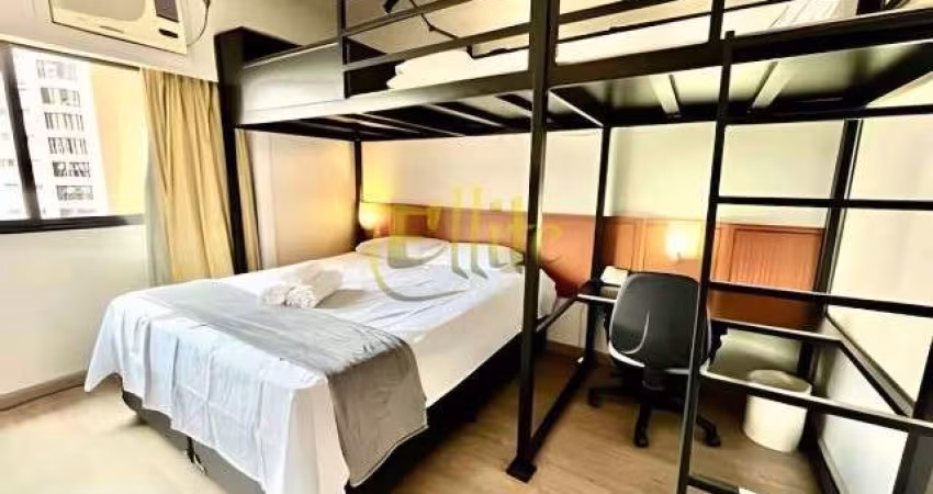 Flat para locação na Vila Clementino, totalmente mobiliado com serviços! Próximo da estações Hospital SP e AACD!