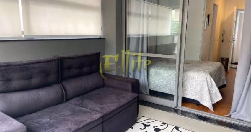 Apartamento mobiliado de 01 dormitório na região do Brooklin em São Paulo, próximo a estação de metrô Brooklin!