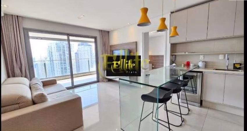 Apartamento totalmente mobiliado e decorado para locação na Vila Nova Conceição em São Paulo!