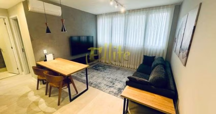 Apartamento mobiliado para locação com 01 dormitório na Chácara Santo Antonio, São Paulo!