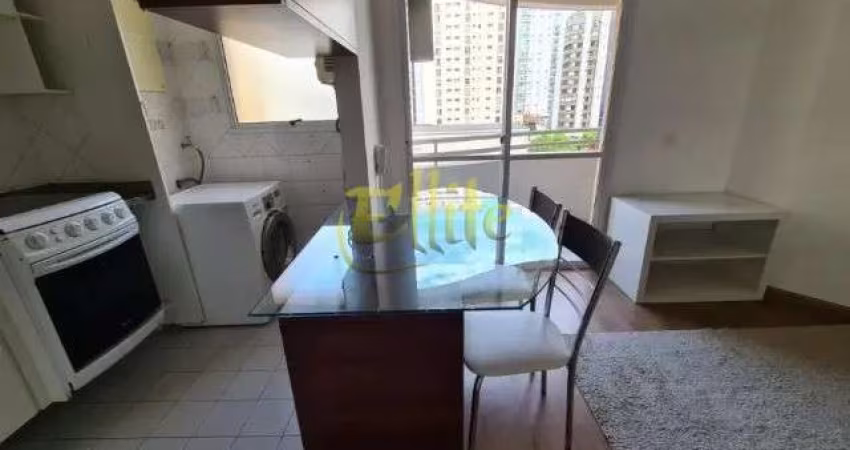 Apartamento mobiliado para locação e venda com 01 dormitório em Moema, São Paulo!