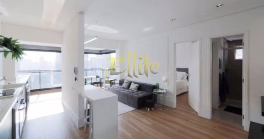 Apartamento mobiliado com 01 dormitório para locação no bairro Chácara Santo Antônio (Zona Sul) em São Paulo!