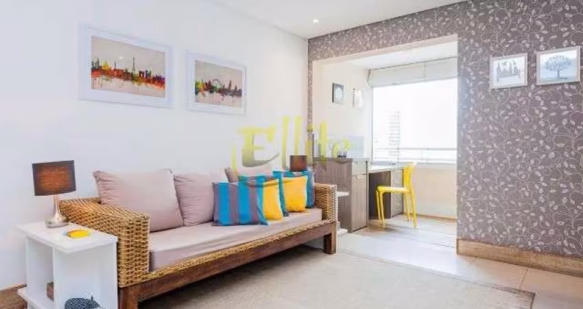 Apartamento mobiliado com 02 dormitórios para locação na região da Vila Olímpia em São Paulo!