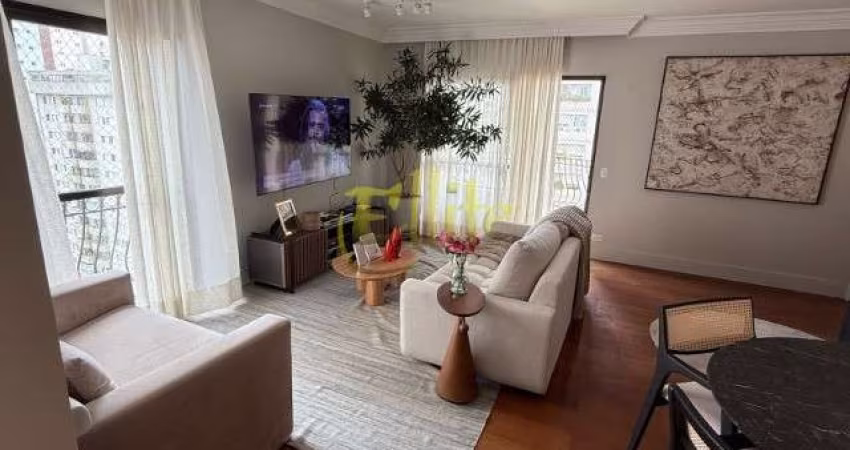 Apartamento mobiliado para locação na região do Brooklin Paulista, São Paulo!