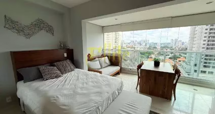 Apartamento com 01 dormitório para locação na região do Brooklin em São Paulo, próximo à Estação Campo Belo!