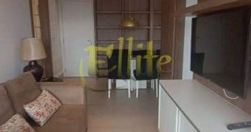Apartamento mobiliado de 01 dormitório para locação no Brooklin, São Paulo!