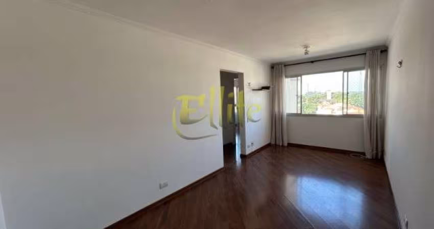 Apartamento para locação na Chácara Santo Antônio: 2 quartos, 1 sala, 1 vaga de garagem, 55,00 m² - São Paulo-SP.