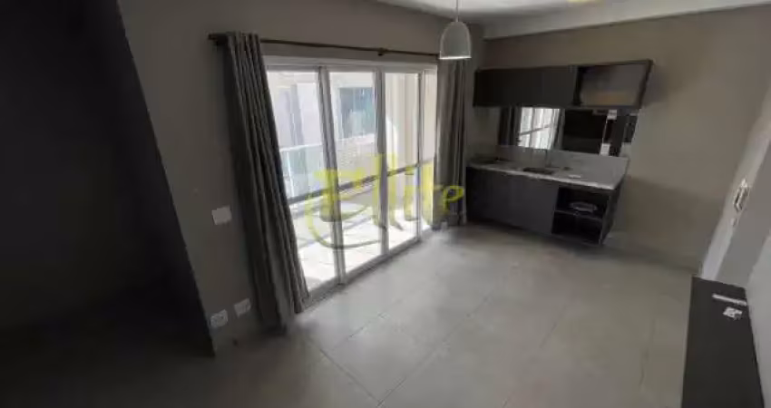 Apartamento semi mobiliado com 01 dormitório para locação e venda na região do Brooklin em São Paulo!