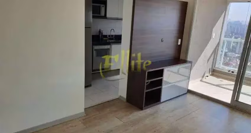 Apartamento com móveis fixos de 01 dormitório para locação no brooklin, são paulo!