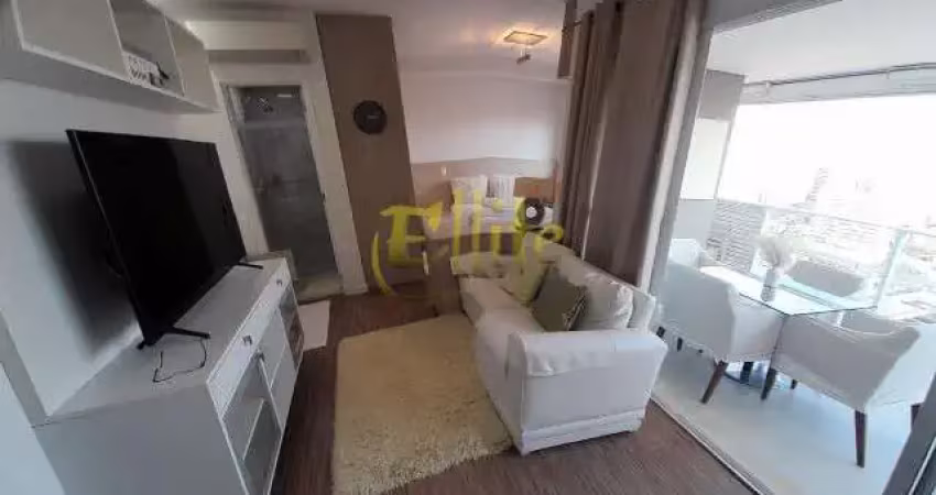 Apartamento mobiliado para locação na região do brooklin, são paulo!