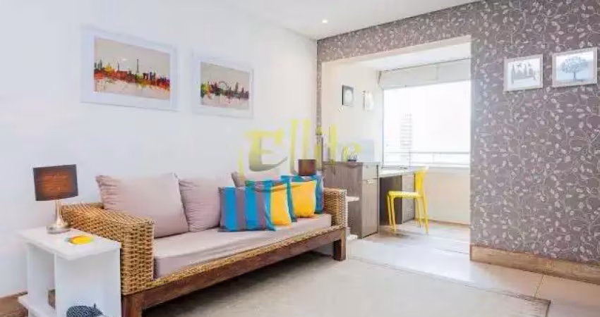Apartamento mobiliado com 02 dormitórios para locação e venda na região da vila olímpia em são paulo!