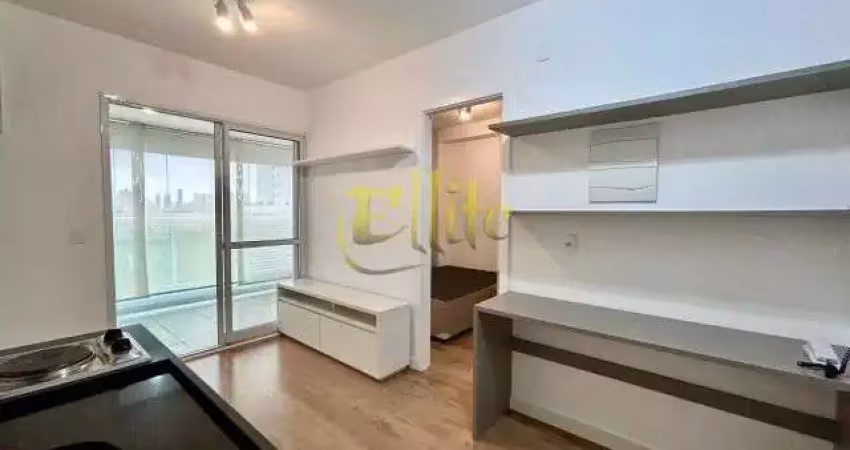 Apartamento com 01 dormitório para locação na região do brooklin em são paulo, próximo à estação campo belo!