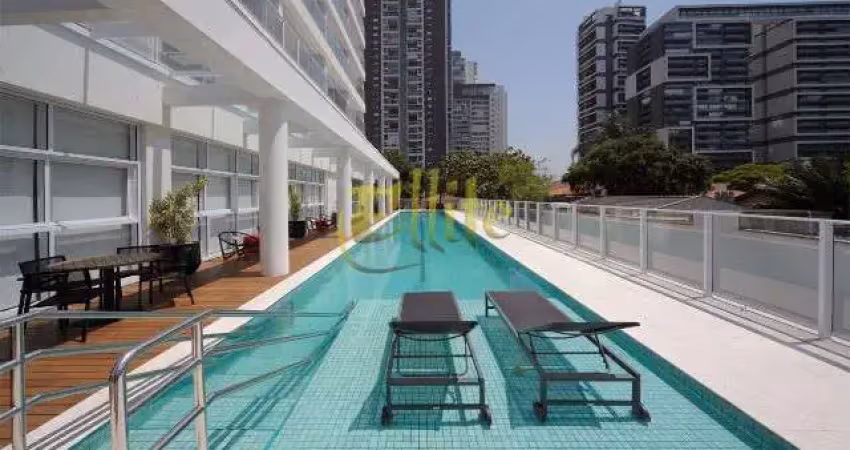 Apartamento mobiliado para locação na região do brooklin em são paulo!