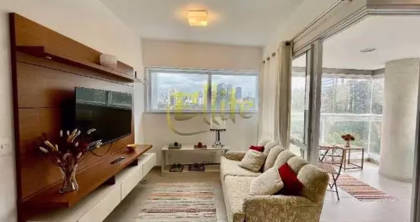 Apartamento mobiliado para locação na região do brooklin em são paulo!