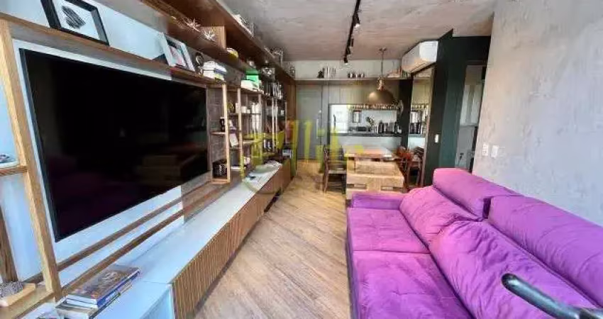 Apartamento totalmente mobiliado para locação e venda no bairro brooklin, são paulo!