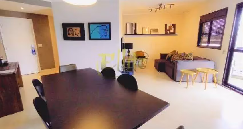 Flat para locação com 02 dormitórios no paraíso, totalmente mobiliado com serviços, próximo ao hcor!