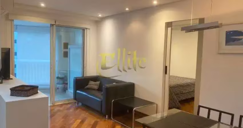 Apartamento mobiliado de 01 dormitório para locação no bairro brooklin, são paulo!