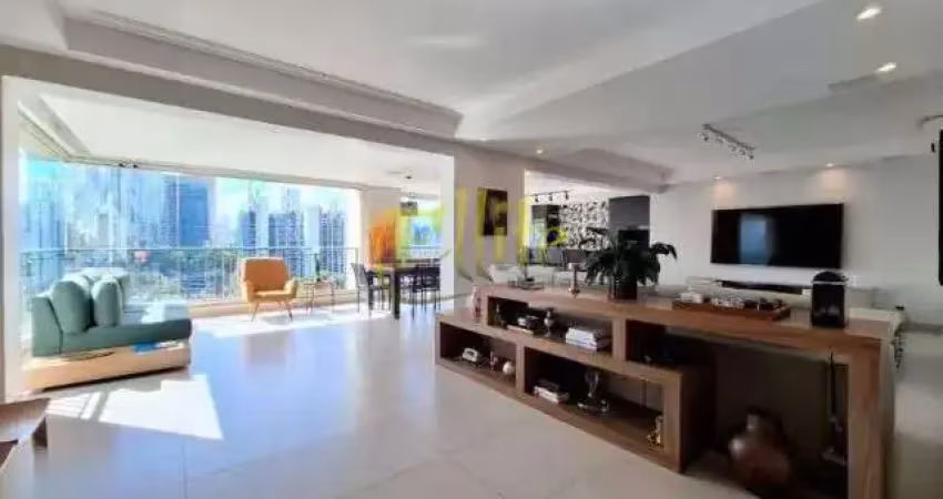 Apartamento sem mobília com 04 dormitórios para locação no bairro brooklin em são paulo!