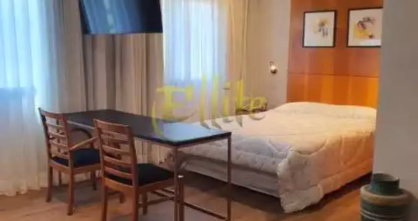 Flat para locação em Moema, totalmente mobiliado com serviços, próximo das Estações Eucaliptos e Moema Linha Lilás!