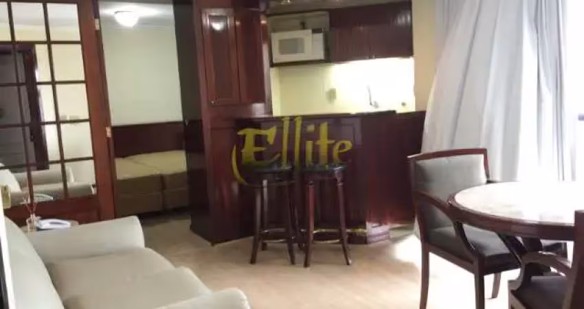 Flat para locação e venda em higienopolis, totalmente mobiliado com serviços, 50 mts da faculdade faap!