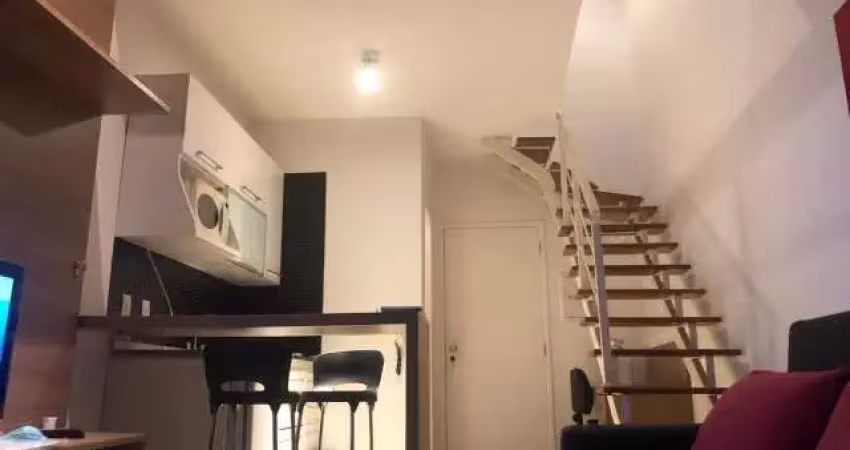 Duplex para locação na região do brooklin, totalmente mobiliado, próximo da estação berrini!