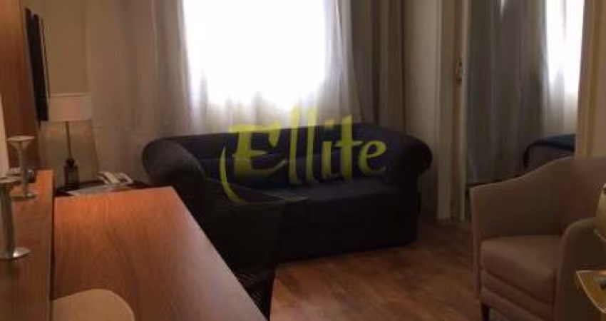 Flat para locação na Vila Olímpia, totalmente mobiliado. Excelente localização, próximo dos Shoppings Funchal e JK!
