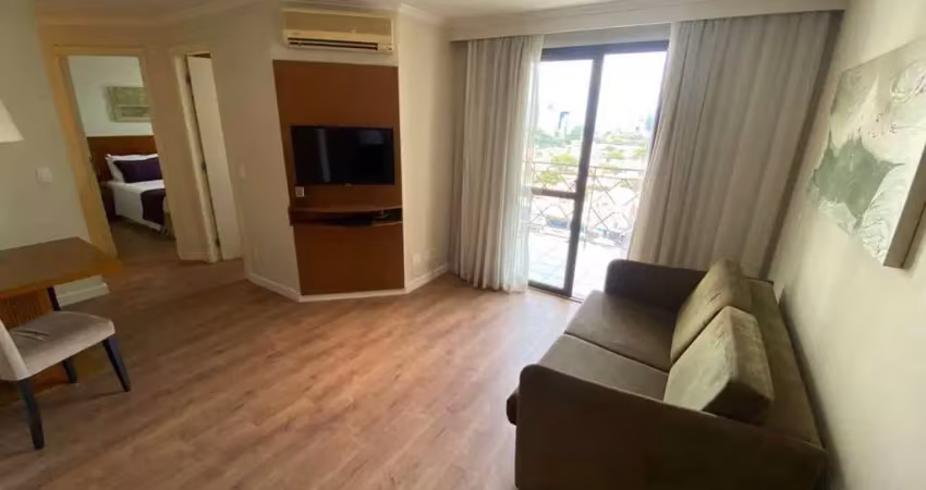 Flat para locação em vila olímpia - quality alvorada 48m²