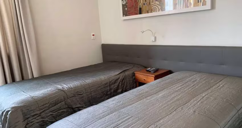 Flat para aluguel possui 27 metros quadrados com 1 quarto em cq. césar