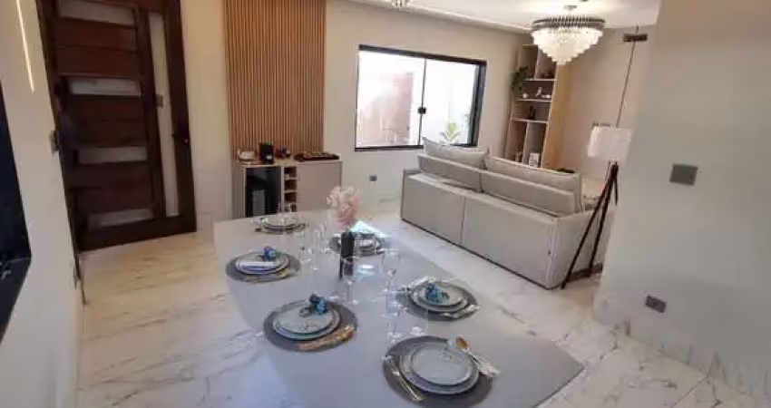 Casa isolada  de alto padrão a venda caiçara, praia grande, sp