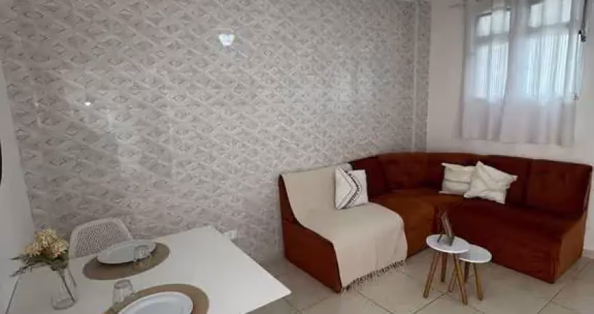 Apartamento mobiliado a 50m mar a venda na guilhermina
