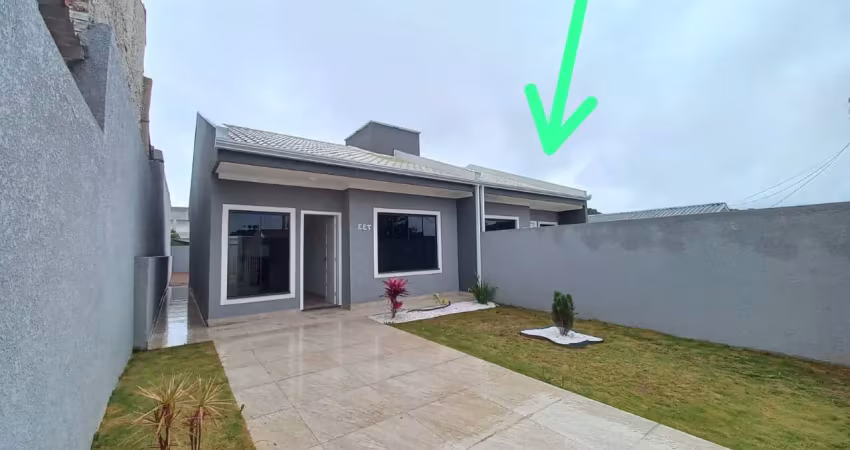 Contrato de gaveta. casa com suite no gralha azul, oportunidade!