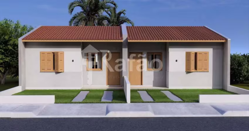 Casa para venda em osório, lagoa do horácio, 2 dormitórios, 1 banheiro, 1 vaga