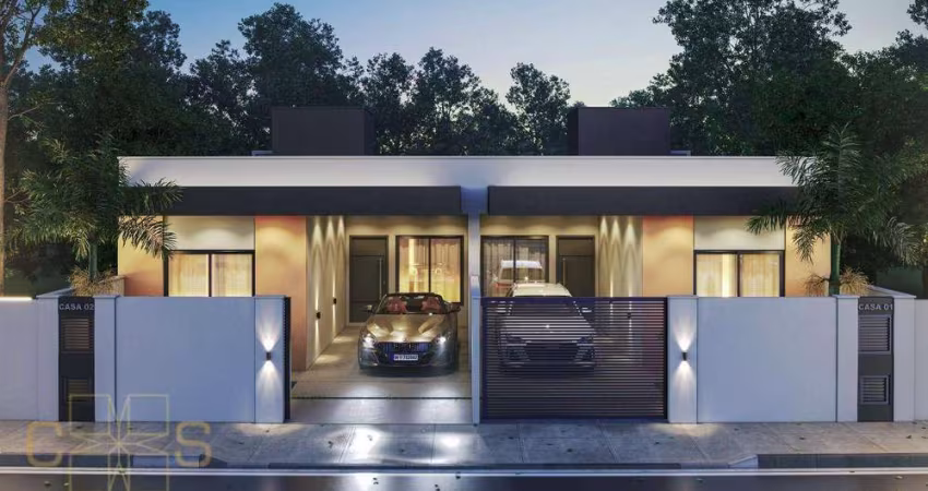 LINDA CASA COM 3 QUARTOS EM BALNEÁRIO PIÇARRAS