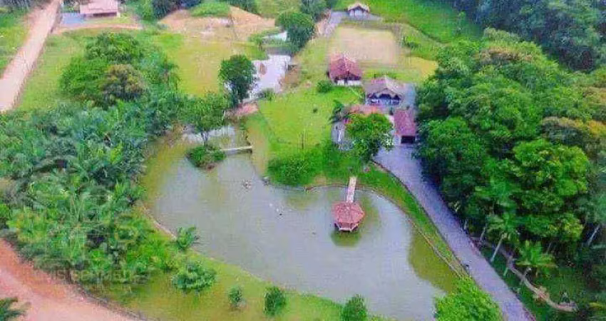 Sítio à venda, 25000 m² por r$ 2.500.000,00 - centro - barra velha/sc