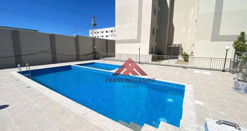 Apartamento com 2 quartos para alugar, 42 m² por R$ 1.100/mês - Três Pontes - Itaboraí/RJ