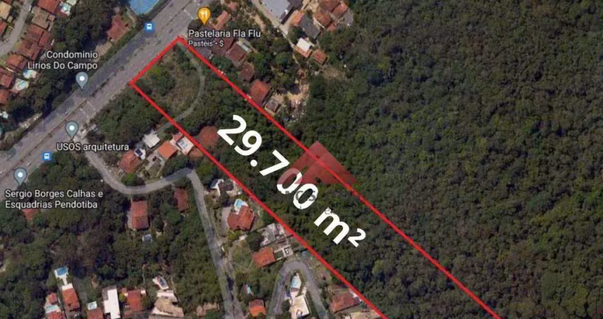 Terreno à venda, 29700 m² por r$ 10.000.000,00 - cantagalo - niterói/rj
