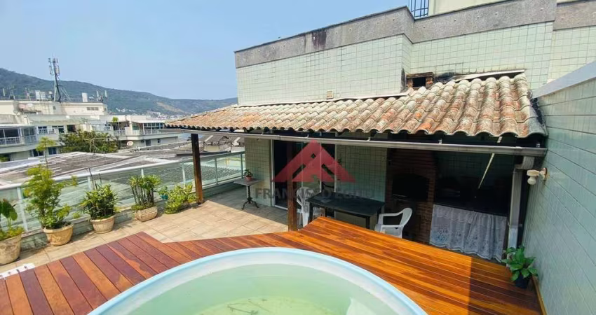 Cobertura com 2 quartos para alugar, 177 m² por R$ 8.581/mês - São Francisco - Niterói/RJ