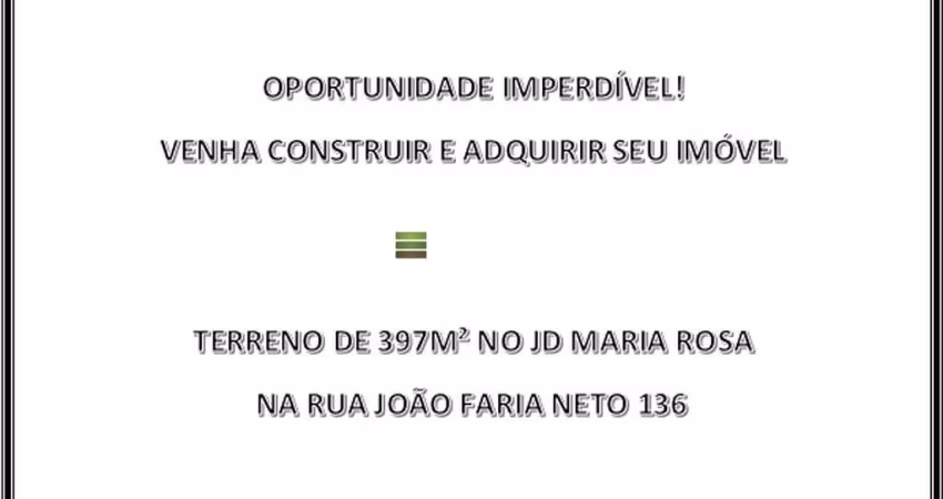 Terreno amplo em Taboão da Serra
