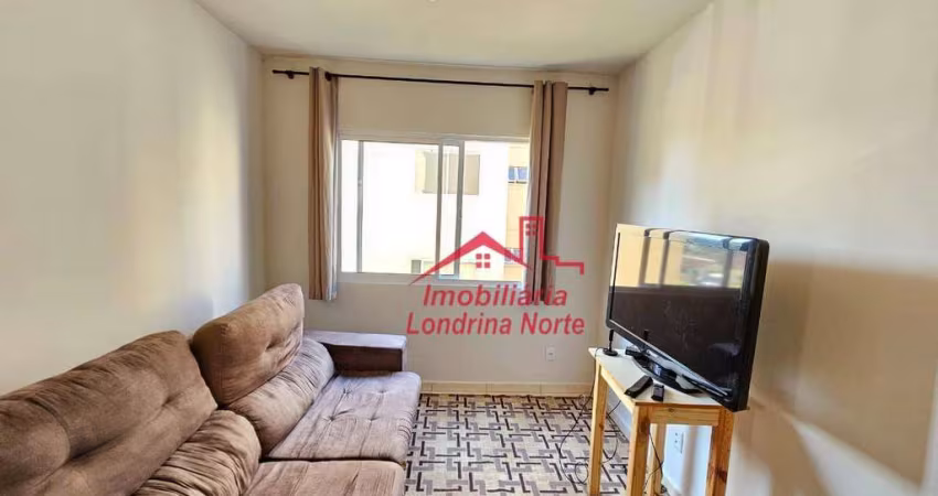 Apartamento com 2 dormitórios para alugar, 43 m² por R$ 1.350,00/mês - Conjunto Semiramis Barros Braga - Londrina/PR